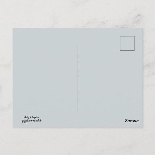 HOUD MIJN HAND BRIEFKAART (Achterkant)