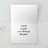 ** HOUD MIJN HAND ELKE DAG EN OVERAL VAST** KAART (Binnen)