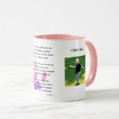 Houd mijn hand mama gedicht van peuter tot moeder  mok (Voorkant rechts)