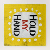 Houd mijn hand puzzel (Horizontaal)