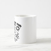 Houd mijn koffie vast en kijk ernaar. koffiemok (Center)