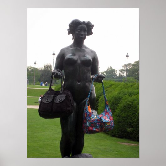 Houd mijn tassen alsjeblieft ~ Print / Poster Funn (Voorkant)