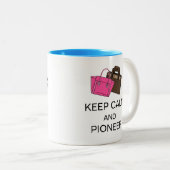 HOUD MOK KALM EN PIONEER Two-Tone COFFEE (Voorkant rechts)