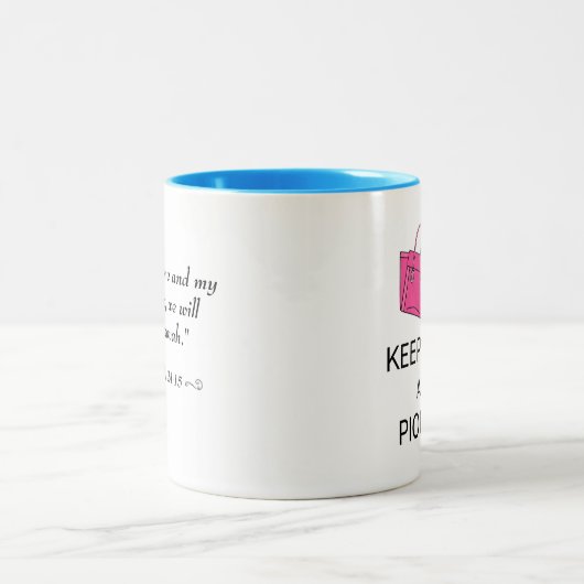 HOUD MOK KALM EN PIONEER Two-Tone COFFEE (Center)