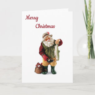 **HOUD NAAR MIJN FAVORIRITE FISHERMAN** IN CHRISTM FEESTDAGEN KAART