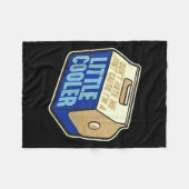 Houd niet van me omdat ik een beetje cooler ben fleece deken (Voorkant (Horizontaal))