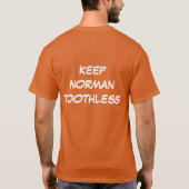 Houd Norman Toothless T-shirt (Achterkant)