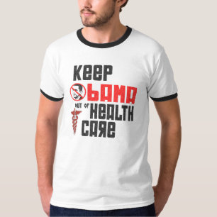 Houd Obama buiten de gezondheidszorg Heren T-Shirt
