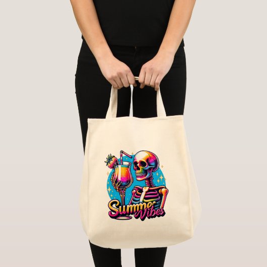Houd of creëer je eigen - Canvas tas (Voorkant (product))