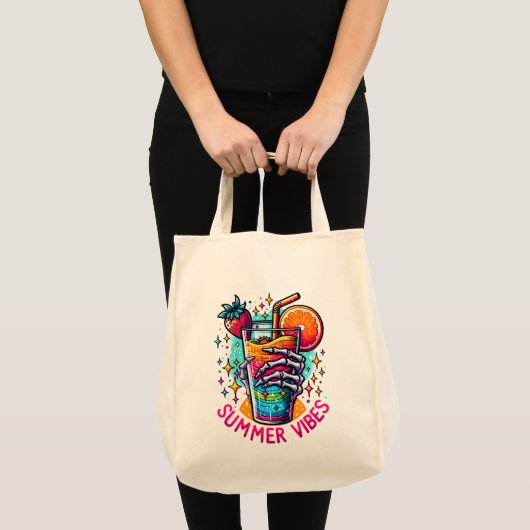 Houd of creëer je eigen - Canvas tas (Voorkant (product))