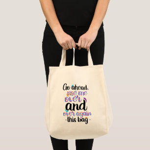 Houd of creëer je eigen - Canvas tas