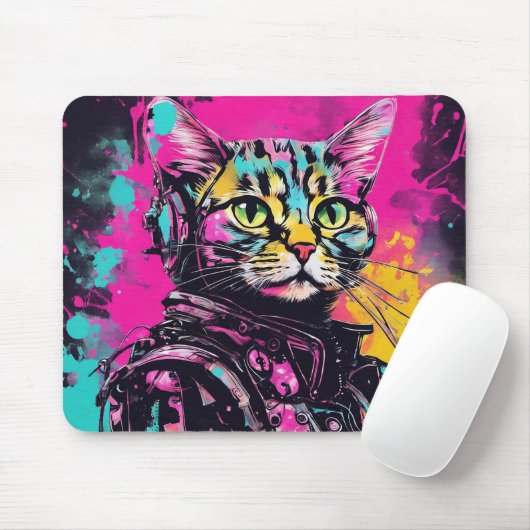 Houd of creëer je eigen - Mousepad Muismat (Met muis)