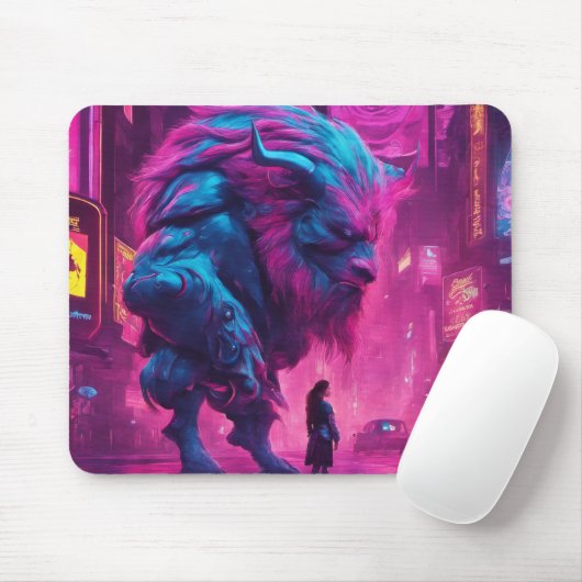 Houd of creëer je eigen - Mousepad Muismat (Met muis)