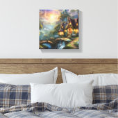 Houd of Creëer uw eigen - Canvas (glans) Afdruk (Insitu (Slaapkamer))