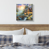 Houd of Creëer uw eigen - Canvas (glans) Afdruk (Insitu (Slaapkamer))