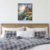 Houd of Creëer uw eigen - Canvas (glans) Afdruk (Insitu (Slaapkamer))