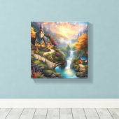 Houd of creëer uw eigen - Canvas (Glans) Afdruk (Insitu (Houten vloer))