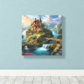 Houd of creëer uw eigen - Canvas (Glans) Afdruk (Insitu (Houten vloer))