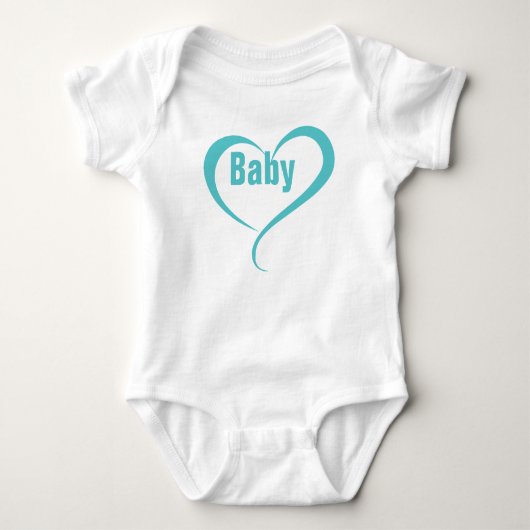 Houd of creëer uw eigen exemplaar :-)Baby Jersey B Romper (Voorkant)