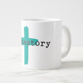 Houd of Creëer uw eigen Giant Coffee-Mok Grote Koffiekop (Voorkant rechts)