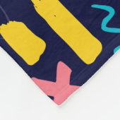 Houd of Creëer uw eigen Glanzend Verpakkingspapier Fleece Deken (Hoek)