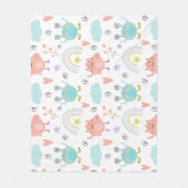 Houd of Creëer uw eigen Glanzend Verpakkingspapier Fleece Deken (Voorkant)