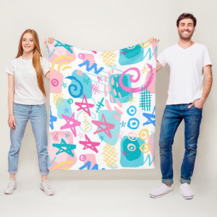 Houd of Creëer uw eigen Glanzend Verpakkingspapier Fleece Deken