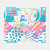 Houd of Creëer uw eigen Glanzend Verpakkingspapier Fleece Deken (Voorkant (Horizontaal))