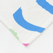 Houd of Creëer uw eigen Glanzend Verpakkingspapier Fleece Deken (Hoek)