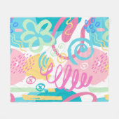 Houd of Creëer uw eigen Glanzend Verpakkingspapier Fleece Deken (Voorkant (Horizontaal))