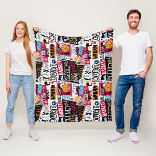 Houd of Creëer uw eigen Glanzend Verpakkingspapier Fleece Deken