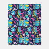 Houd of Creëer uw eigen Glanzend Verpakkingspapier Fleece Deken (Voorkant)