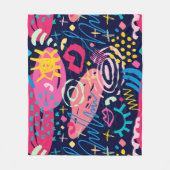 Houd of Creëer uw eigen Glanzend Verpakkingspapier Fleece Deken (Voorkant)