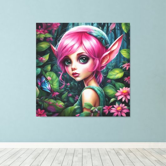 Houd of Creëer Uw Eigen Keepsake - Canvas (glans) (Insitu (Houten vloer))