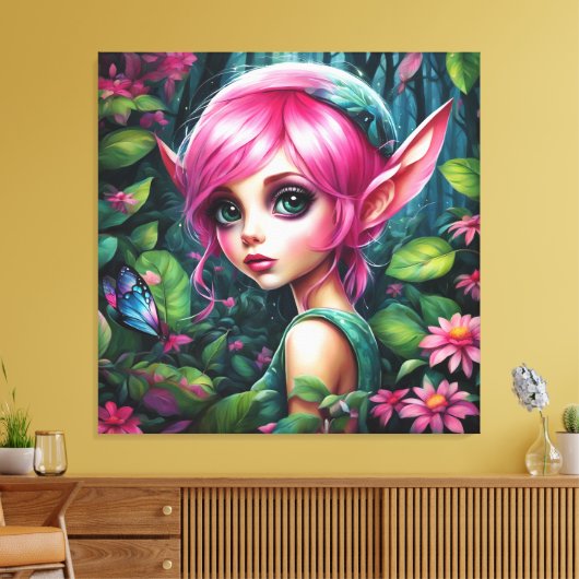 Houd of Creëer Uw Eigen Keepsake - Canvas (glans) (Insitu (Woonkamer))