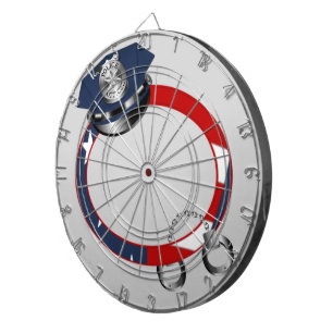 Houd of Creëer uw eigen ontwerp en tekst Dartbord