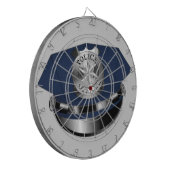 Houd of Creëer uw eigen ontwerp en tekst Dartbord (Voorkant Links)