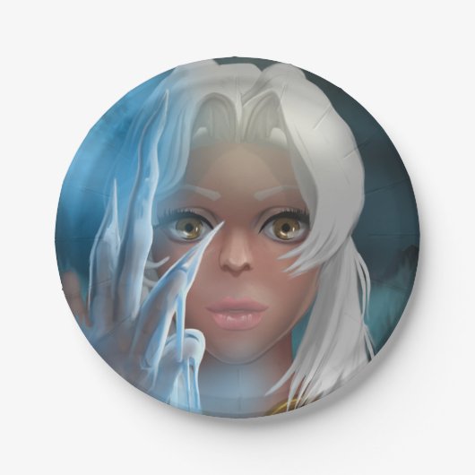 Houd of Creëer uw eigen ontwerp en tekst Papieren Bordje (Voorkant)