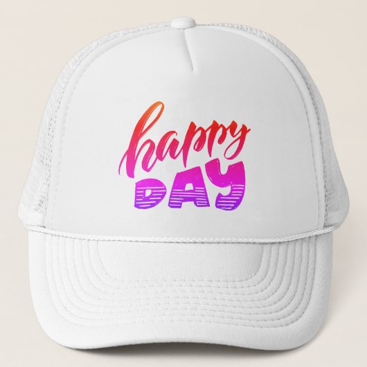 Houd of Creëer uw eigen tekst en ontwerp:-) Trucker Pet (Voorkant)