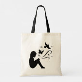 Houd of ontwerp je eigen -Canvas tas (Achterkant)