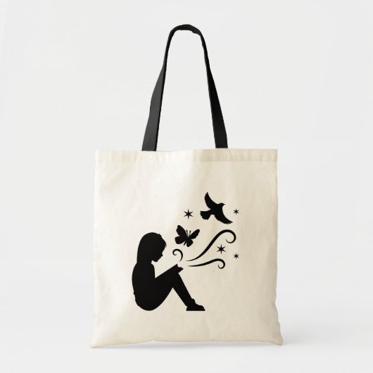 Houd of ontwerp je eigen -Canvas tas (Voorkant)