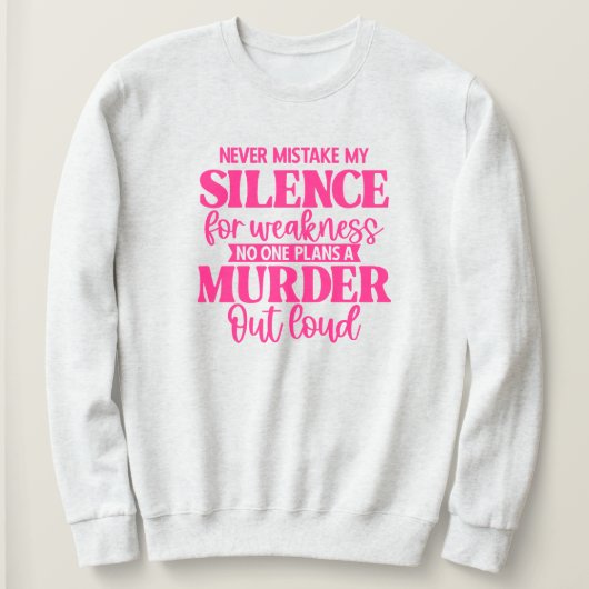 Houd of ontwerp je eigen T-Shirt Sweatshirt (Design voorkant)