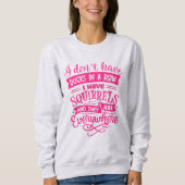 Houd of ontwerp je eigen T-Shirt Sweatshirt (Voorkant)