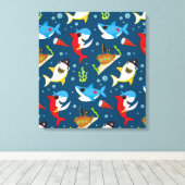 Houd of ontwerp uw eigen Canvas Afdruk (Insitu (Houten vloer))