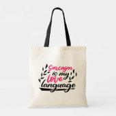 Houd of ontwerp uw eigen:-) canvas tas (Achterkant)