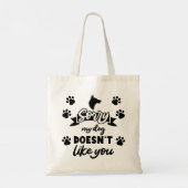 Houd of ontwerp uw eigen:-) canvas tas (Achterkant)