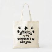 Houd of ontwerp uw eigen:-) canvas tas (Voorkant)