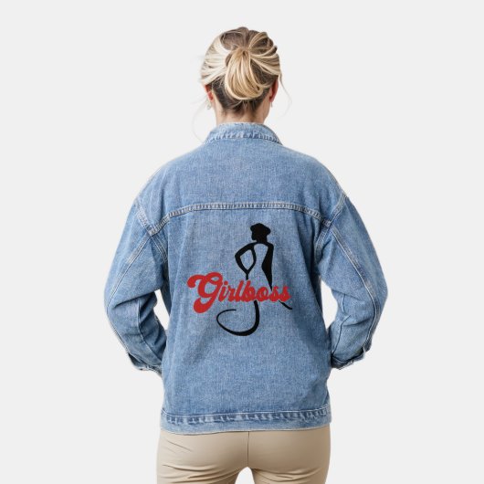 Houd of ontwerp uw eigen- denim jacket (Model)
