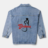 Houd of ontwerp uw eigen- denim jacket (Achterkant)