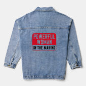 Houd of ontwerp uw eigen- denim jacket (Achterkant)